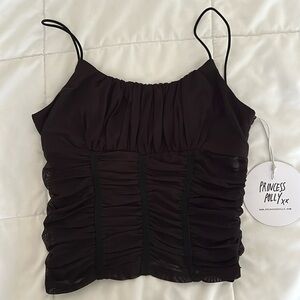CONCORDIA TOP BLACK
